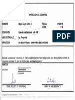 Amonestación Conductor Camioneta PDF