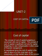 Cost of Capital-As