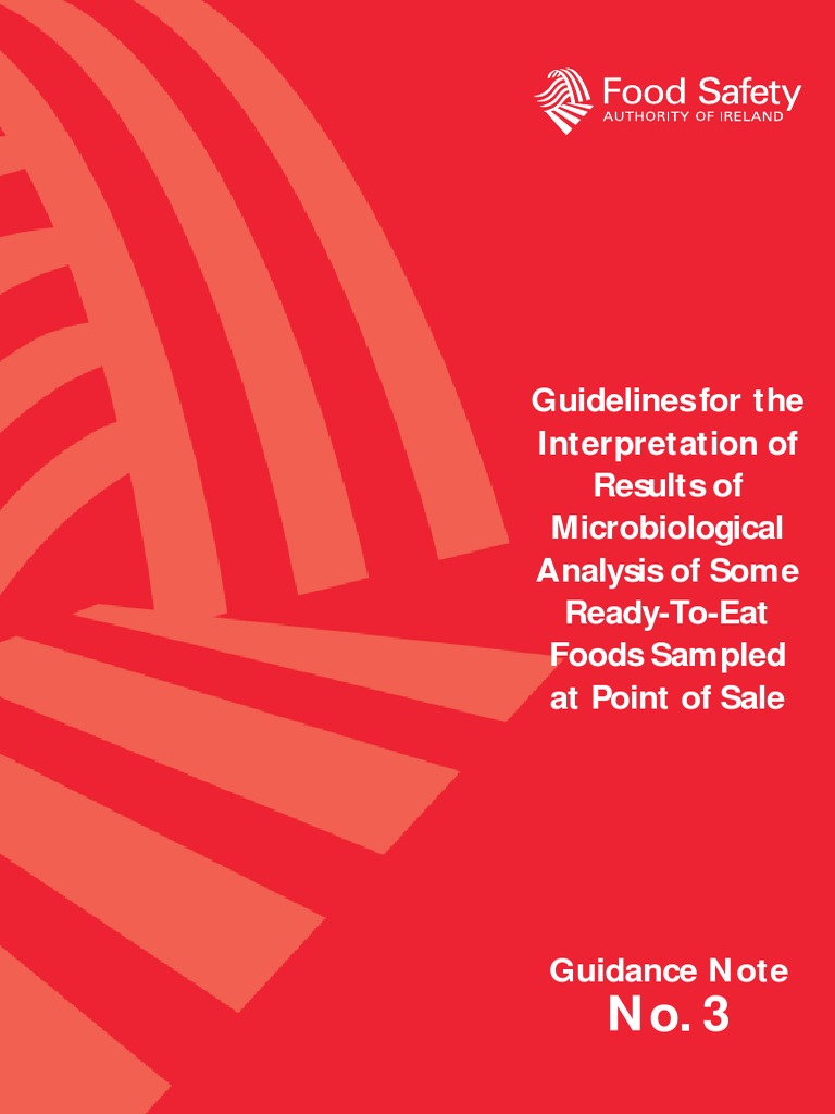 Guidelines For The Interpretation of Microbiological Analysis of RTE