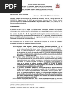 Resolución 001-2014 JEE Huancayo
