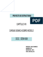 Cargas de Diseno Dem 008-2012