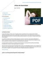 Nichcy.org-Discapacidades Especficas Del Aprendizaje