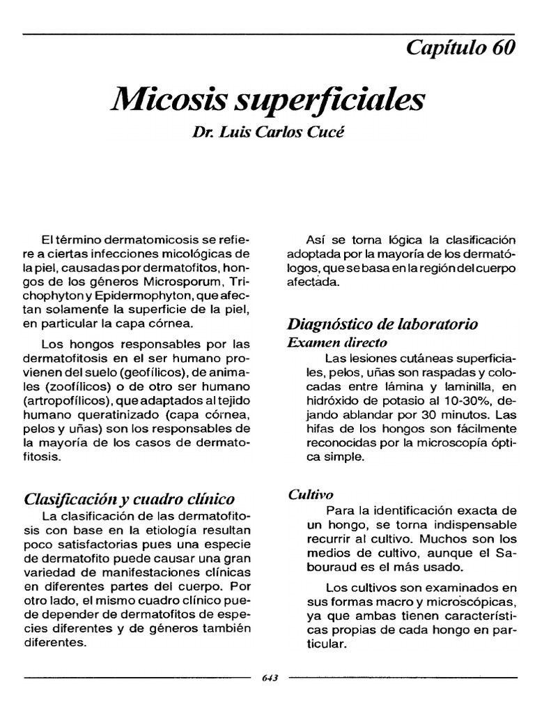 Download Micosis Superficiales Pediatria Pdf