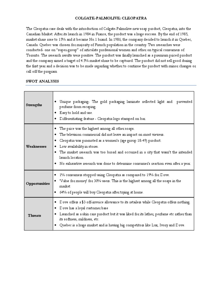 Cleopatra soap case study 06 picture