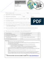 Group Registration Form 2014