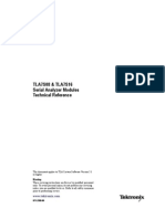 TLA7S08 & TLA7S16 Serial Analyzer Modules Technical Reference