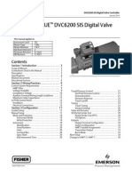 Fisher R Fieldvue DVC6200 SIS Digital Valve Controller: Instruction Manual