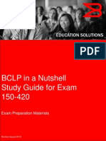 BCLP in A Nutshell Study Guide For Exam 150-420