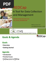 REDCap Beginner's Guide for Researchers | PDF | Data Analysis | Databases