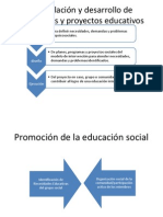 Formulación y Desarrollo de Programas y Proyectos Educativos