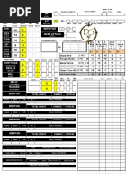 Dark Sun Psionic Character Sheet