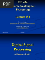 Biomedical Signal Processing