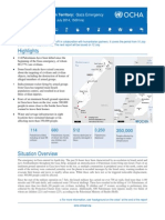 Hostilities in Gaza and Israel, UN Situation Report As of 11 July 2014
