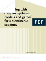Interacting With Complex Systems: Models and Games For A Sustainable Economy