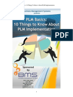 PLM PLM Basics-10 Things To Know About PLM Implementation PDF