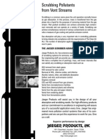 Literature - Scrubbing Pollutants From Vent Streams