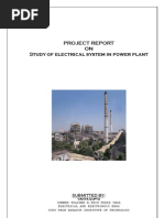 Download Report on Study of Electrical Equipments in Power System by vanya gupta SN23356271 doc pdf