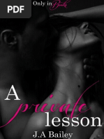 Download A Private Lesson de J a Bailey by Assh SN233564905 doc pdf