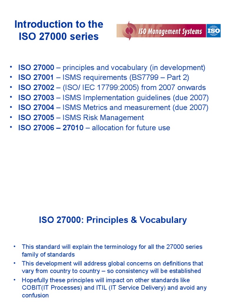 Iso 27000 | PDF | Evaluation | Business