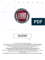 Fiat Strada Owner's Manual