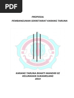 Download Proposal Pembangunan Skretariat Karang Taruna Bhakti Mandiri 02 by Format Seorang Legenda SN233576187 doc pdf