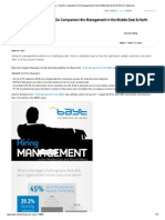 Bayt Com Infographic How Do Companies Hire Management in the Middle East