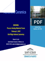 Advanced Ceramics (Presentation by Oak Ridge National Laboratory) 2003