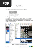 MySQL Activity 1