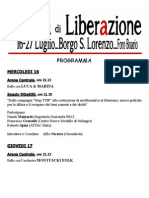 Programma Festa Liberazione 2014 Completo