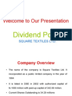 dividend policy.final