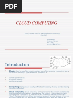 Download Ppt Cloud Computing by ANU_ECIMT SN23359066 doc pdf
