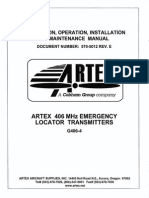 g406-4 Description, Operation, Installation and Maintenance Manual