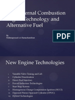 New Internal Combustion Engine Technology, Alternative Fuel