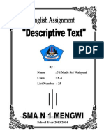 Descriptive Text