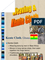 Kentecloth Weaving