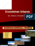 Ecosistemas Urbanos