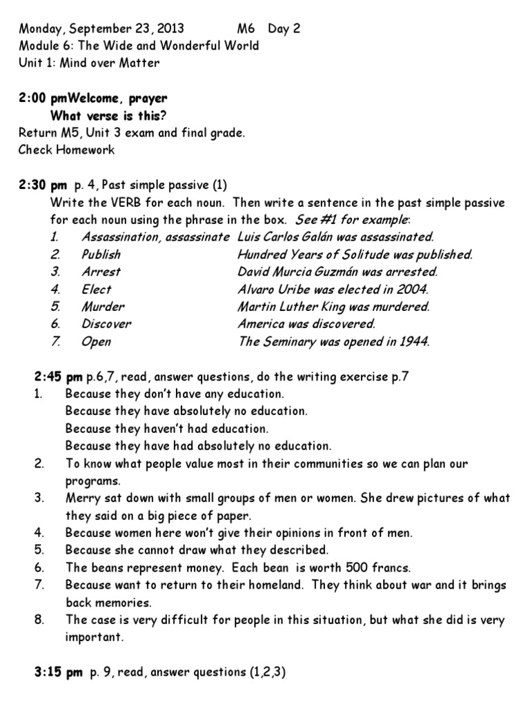 Luis Carlos Galán: Past Passive Examples | PDF | Memory | Verb