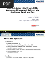 Fax Email Document Delivery Presentation