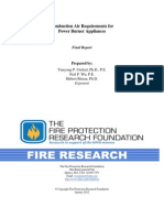 Rf Combustion Air Requirements