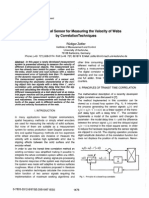 Mew Optical Sensor For Measuring The Velocity of Webs by Correlationtechniques