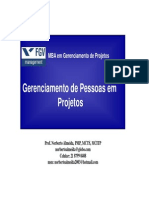 28.06.014FGV MBA GP Slides Gerenciamento de Pessoas em Projetos