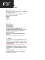 Questões de Geografia Da Paraíba (Comvest)