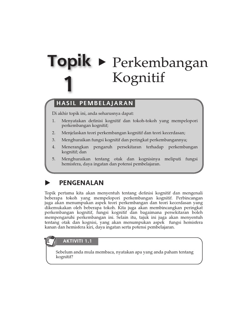 Modul Kognitif Pdf