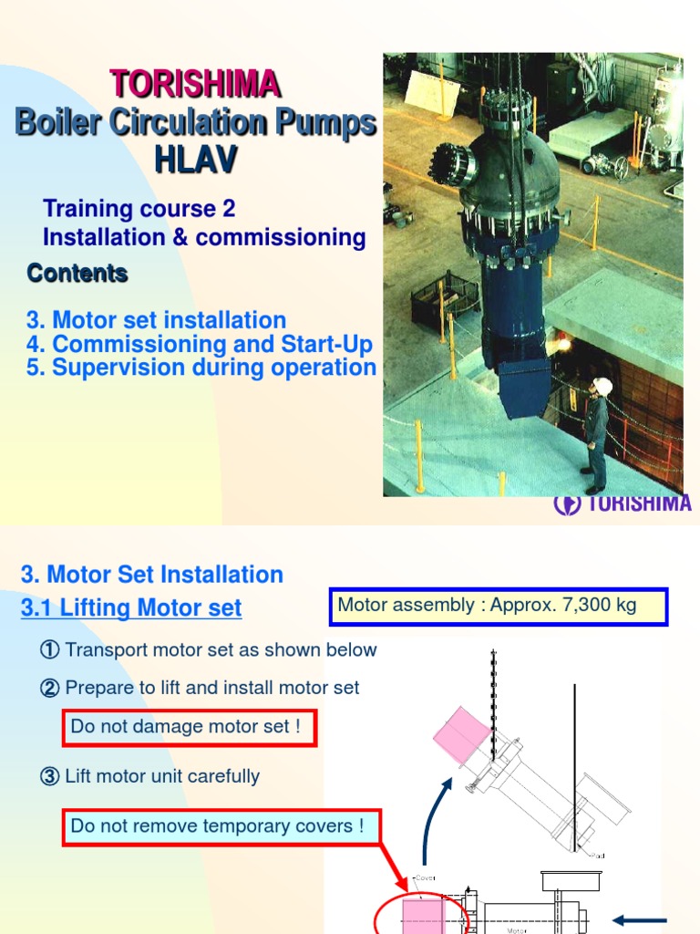 BCP Motor Set Installation Guide | PDF | Screw | Hvac