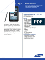 Galaxy Tab II 7.0 Spec Sheets v14 1