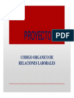 Proyecto de Cod Laboral PDF