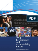 US Veterans Affairs 2013 Annual Report