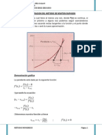 Demostracion Del Metodo de Newton Raphson