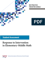 Math Intervention Blue