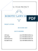 Robotic Mower Synopsis